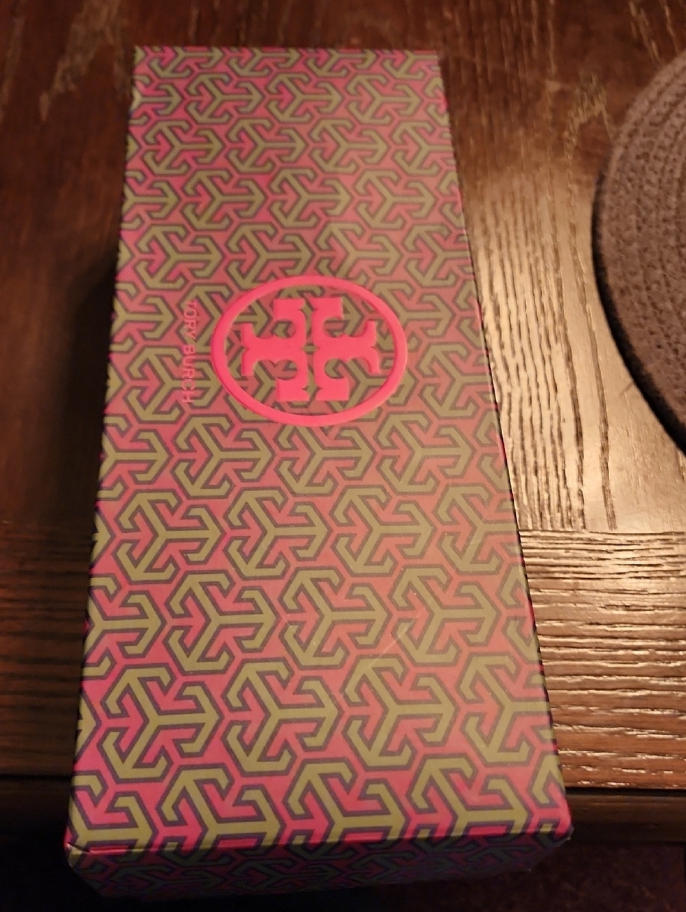 NIB Tory Burch Multicolor Geometric Logo Flip Flops - Pink, Blue, Green, Brown - Picture 7 of 7